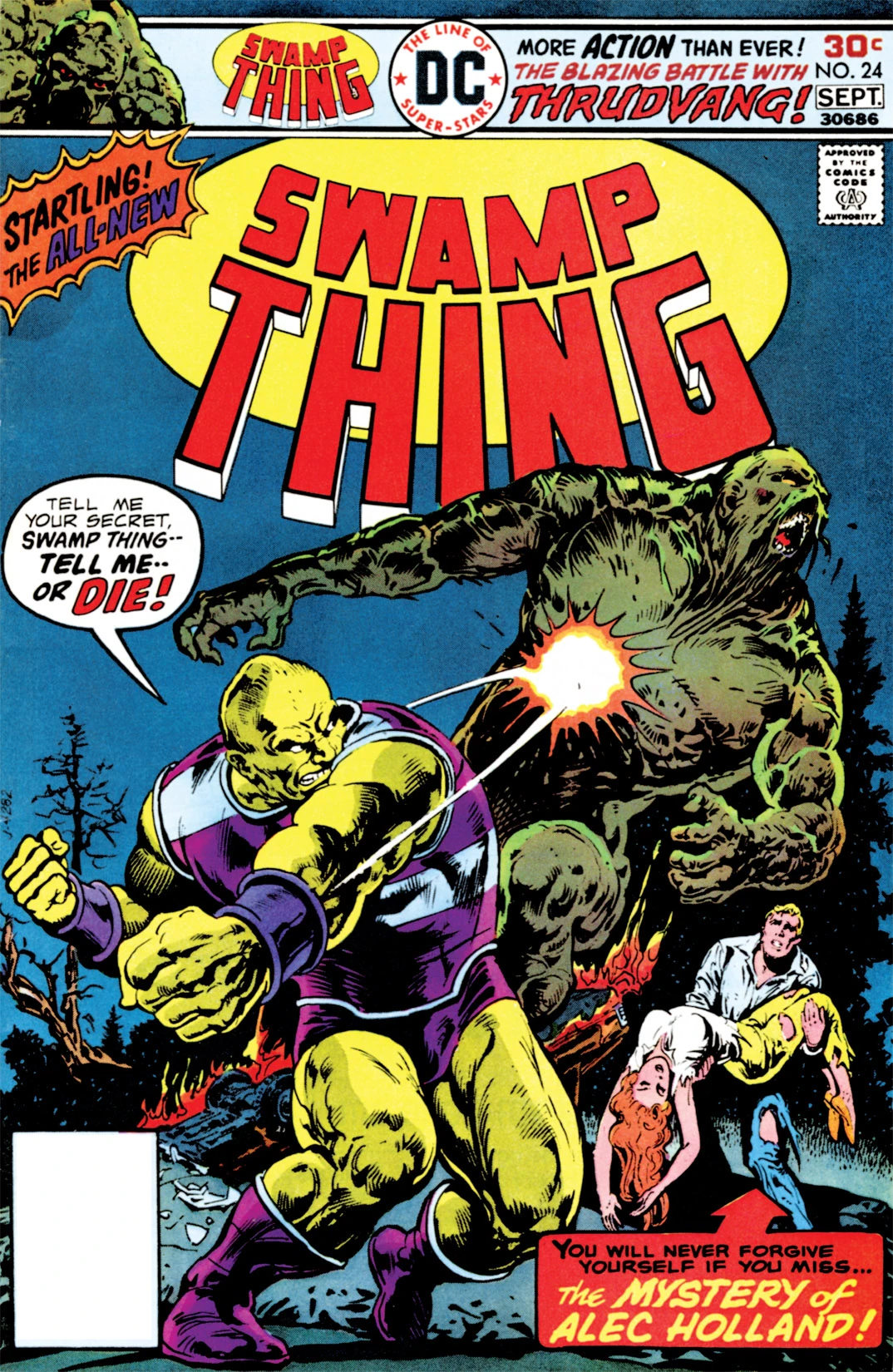 Swamp Thing #24 (DC, 1976 — Cover A) cover